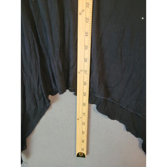 Christine Alexander NWT Asymmetrical Embellished Lacey Blouse – Black – XL - Picture 8 of 13